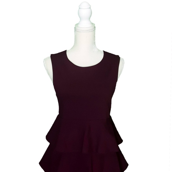 Theory Womens Sleeveless Tiered Knit Dress Small - Picture 2 of 8